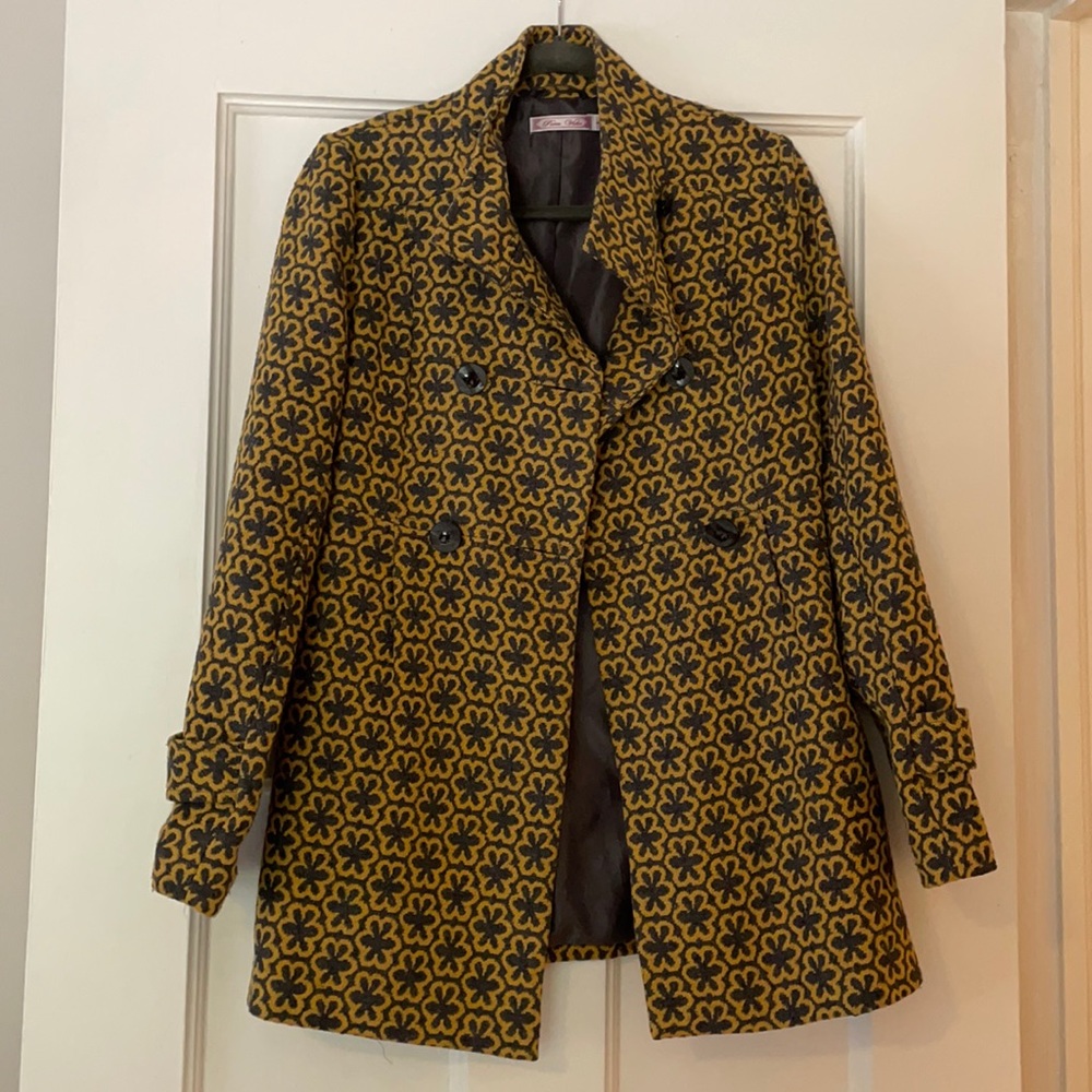 Pura Vida Floral Pea Coat